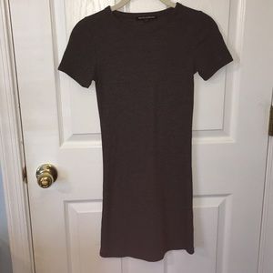 gray brandy melville dress